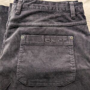 Vintage early 2000's Blurr Baggy Stretch Corduroy Pants NWT
